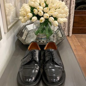 Allen Edmonds Brentwood Lace Up Black Derby Dress Shoes,  Sz 10.5